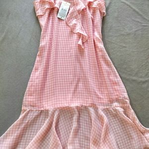 🌸🧸baby pink midi dress