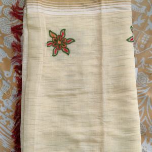 Cotton Blend Saree