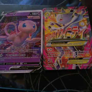 Pokemon Card Of Mewtwo