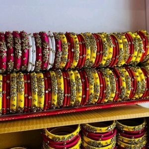 Handcrafted  Silk Thread Bangles