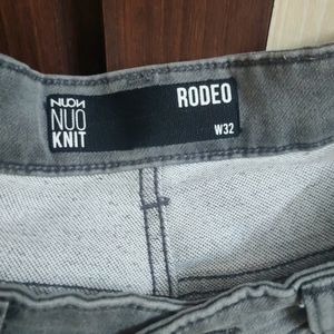 Premium Slightly Distressed Grey Jeans