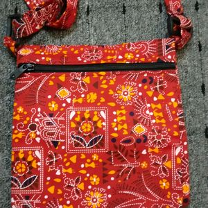 Sling Bag With Rajasthani Print