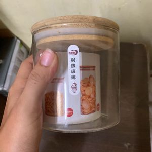 500ml Wooden Lid Set Of 1