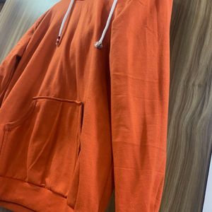 Zara Orange Colour Sweat Jarkeen