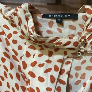 ‘Chemistry’ Brand Leopard Print Top