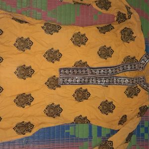 Yellow Kurti