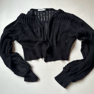 Baggy Black Bolero