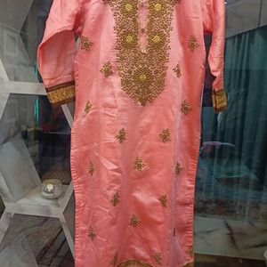 Beutiful Embroidery Kurta With Dupatta