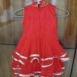 Kids Girl Partywear Frock