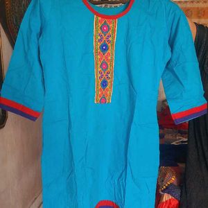 Nice Blue 💙 Kurti