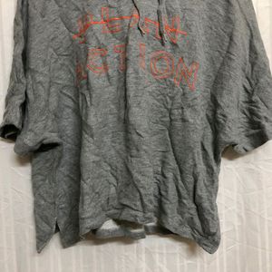 Grey Long Sleeve T Shirt