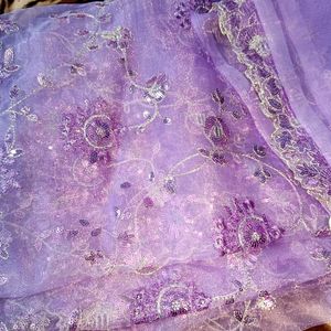 ✨BRAND NEW ORGANZA SAREE✨