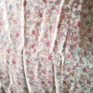 3Piece Chikankari Golden badami dress material