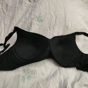 Black Padded Bra