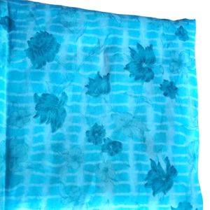 Huge Price Drop💥New Designer Sky Blue Paper Saree