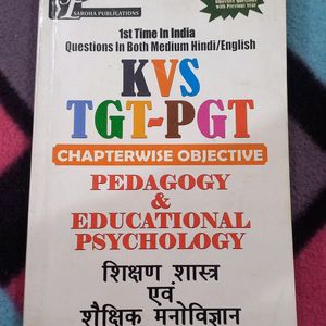 Kvs TGT PGT Competitive  Exam  Book