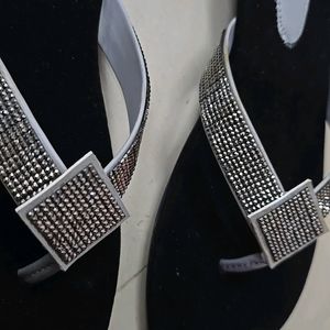 Rhinestones Studded Flats