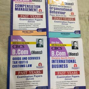 Shiv Das B. Com Hons Books