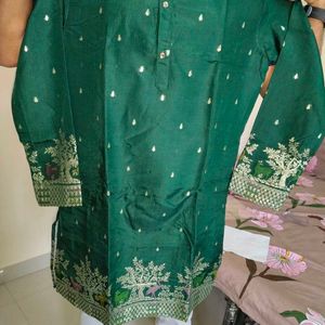 New With Tag M Size Men Kurta 💚