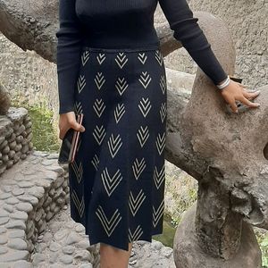 Woolen Middi Dress