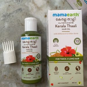 Mamaearth kerala thaali hair Oil