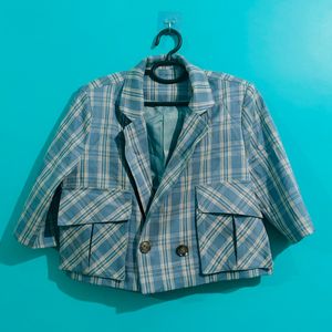 Blue Block Classic Blazer