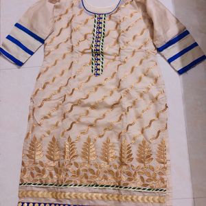 NEW DESIGNER EMBROIDED KURTA