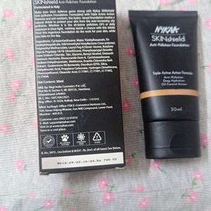 NYKAA Skin Shield Anti Pollution Foundation❤️‍🔥