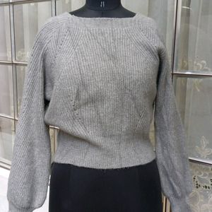 Grey Short Sweater