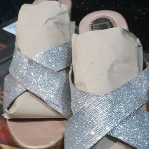 Silver Sandal For Women