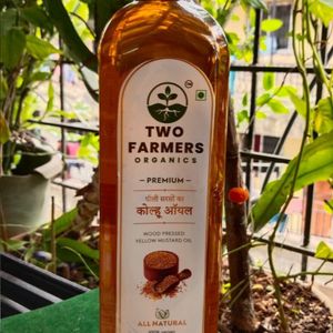 Two Farmers Organics Yellow Mustard Oil (1L)