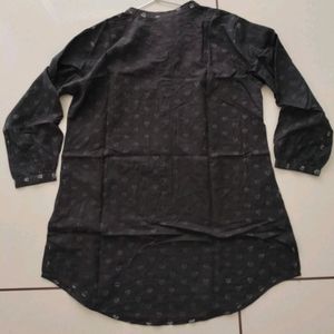 Black Cotton Tunic