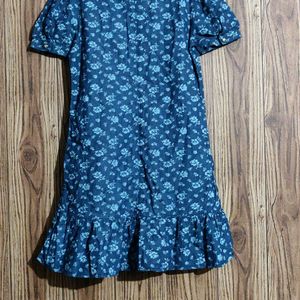 Pretty Blue Mini Dress| Rs 30 Off On Delivery