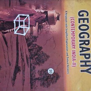 Geography Book Class 10th CBSE