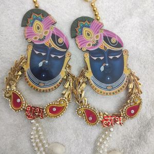 Beautiful Shrinath G Shubh Labh Pair