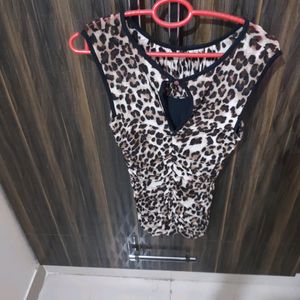 Animal Print Top