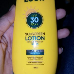 Sunscreen Lotion For Men's Women