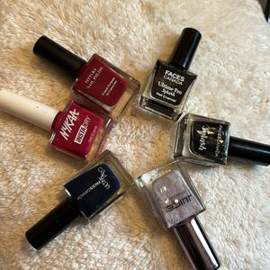 Multi Brand Nail polishes