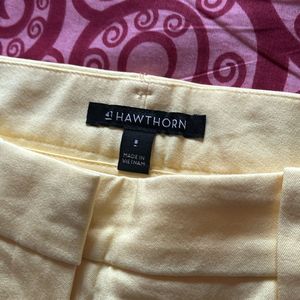 Yellow Trouser Pants From USA