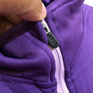 PURPLE long Sleeve Jacket