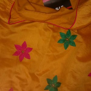 Kurti Under 200 Rs. Only Yellow Colour