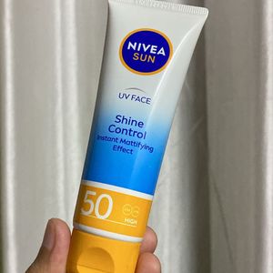 Nivea Shine Control Sunscreen