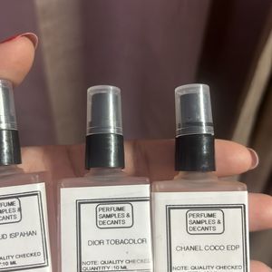 Trio Dior Perfume Samples Authentic