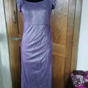 Purple Shimmery Dress