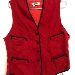 Barneys Red Waistcoat