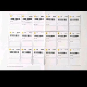 Pack Of 54 Freeup Shipping Lable sticky