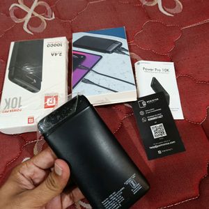 portronics brand new power bank 10000mah