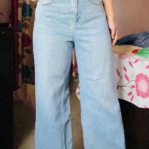 Wide Leg Jeans Denim