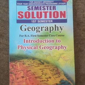 1stSemSolution Paper Guwahati University Geography