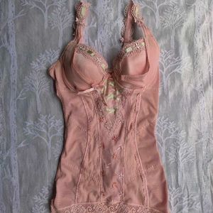 Women Corset Fitted Top